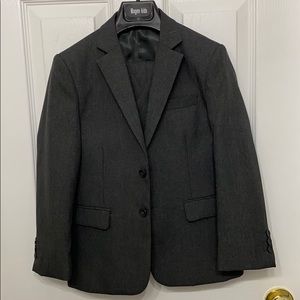 3 pc kids wool grey suit